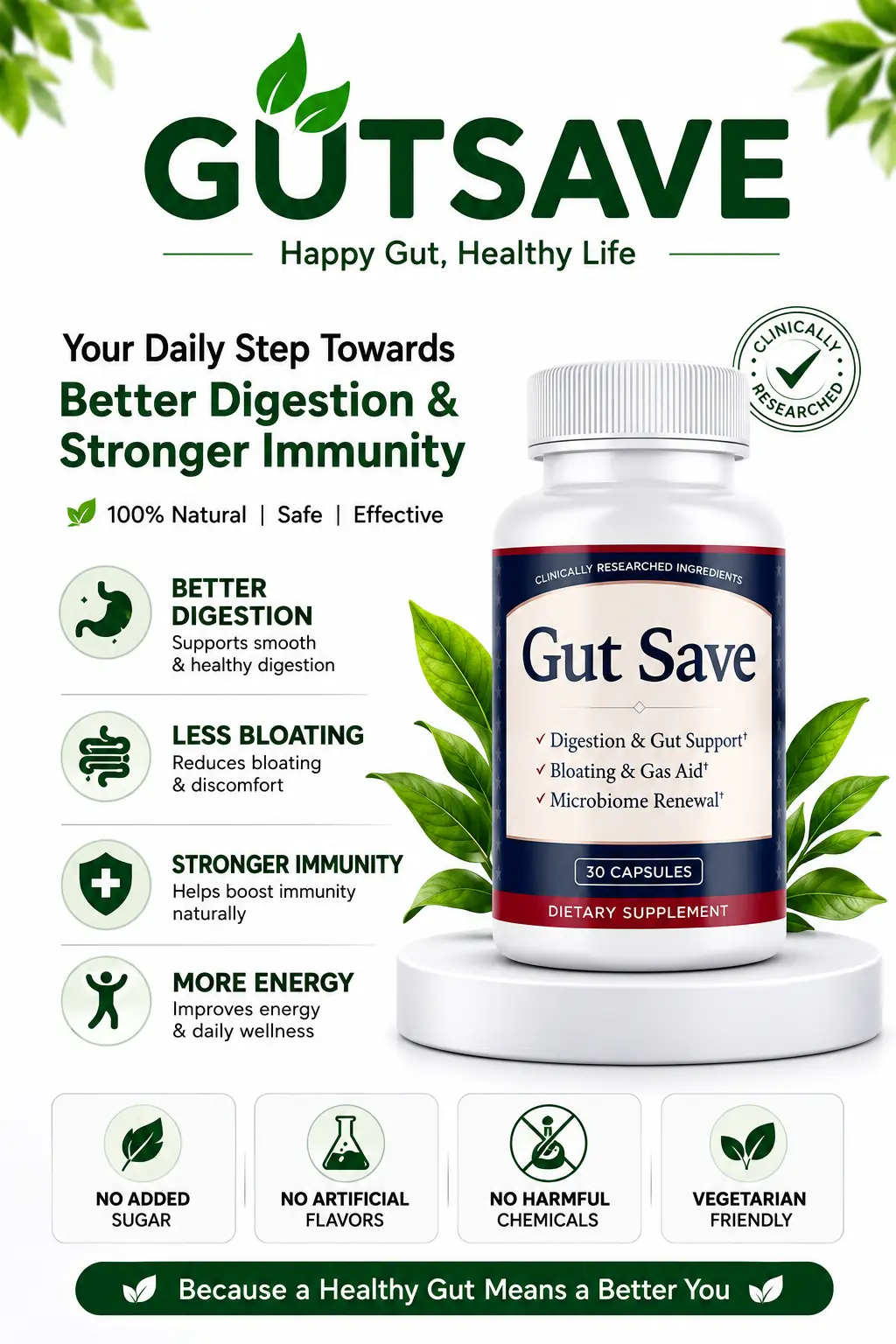 GutSave Digestive Wellness Supplement